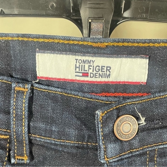 Tommy Hilfiger Jeans Men's 28/30 Dark Denim Jeans Blue - Picture 6 of 10